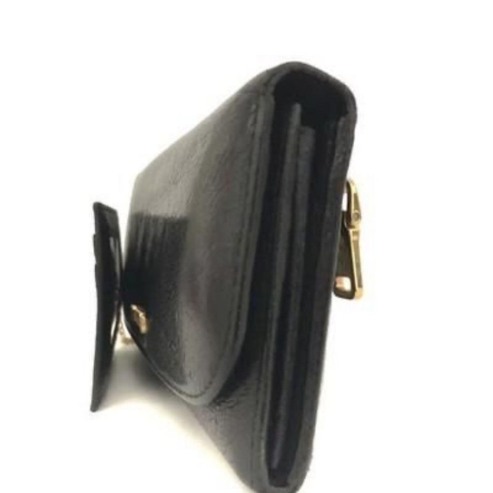Miu Miu Black Leather Bifold wallet with card holder - Picture 6 of 10